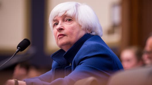 Federal Reserve Board Chairwoman Janet Yellen