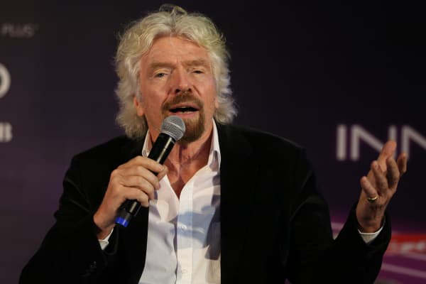 Sir Richard Branson en la Cumbre de Innovación en Brooklyn, Nueva York, el 14 de julio de 2017.