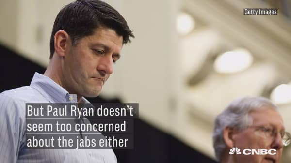 Paul Ryan isn't concerned the government will shut down next month