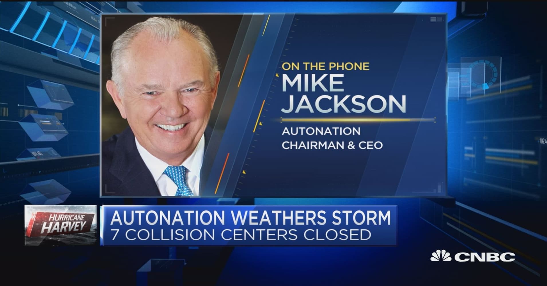 AutoNation CEO: Auto sales slow to a standstill in Houston