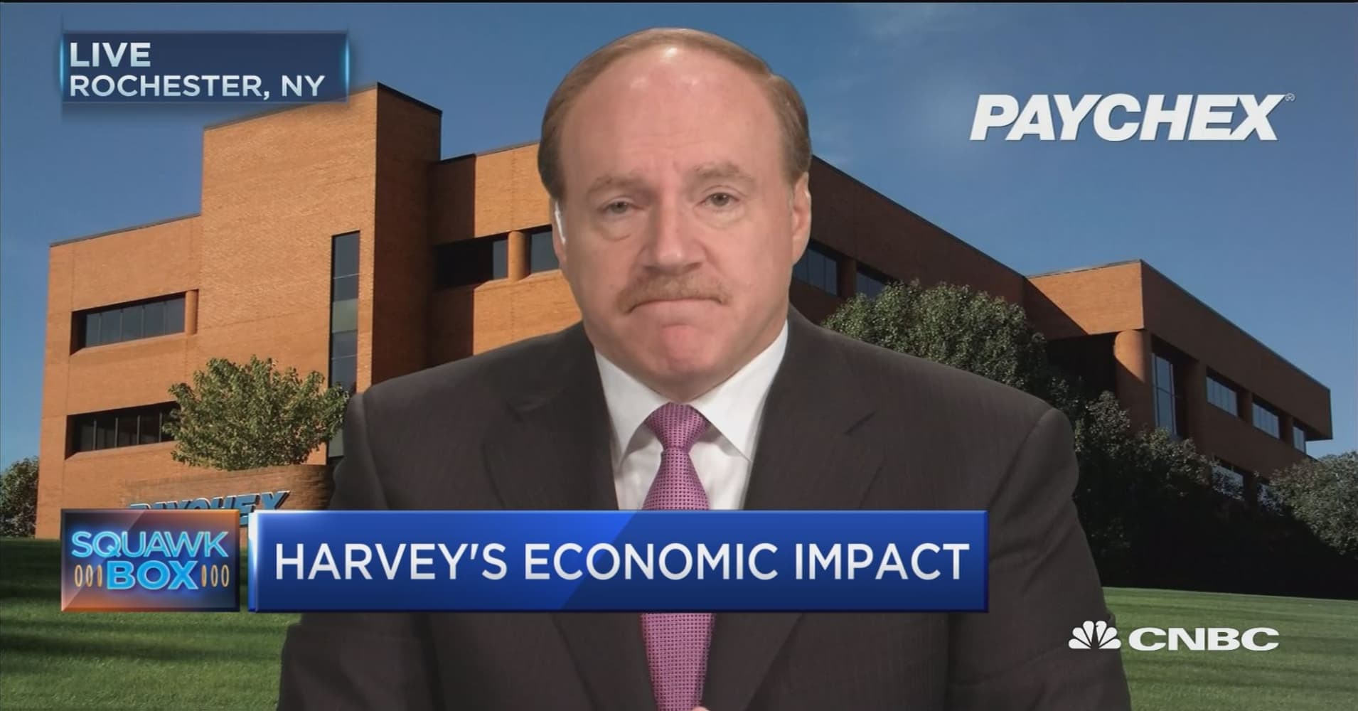 Harvey slams small biz but expect 'bounce back': Paychex CEO
