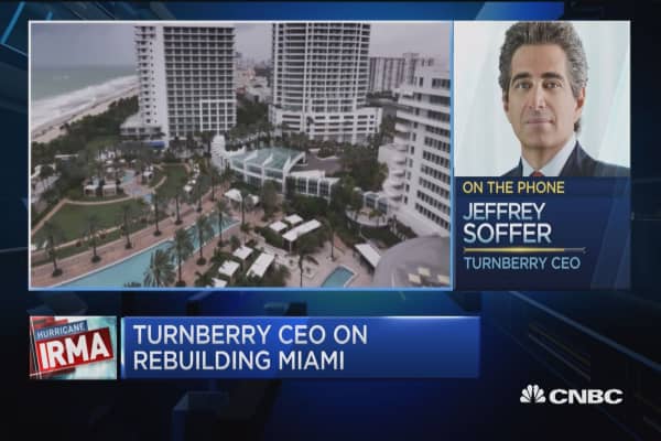 Turnberry CEO: Hurricanes ultimately won't affect property prices