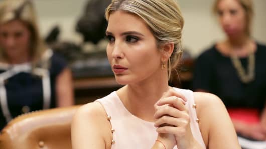 Assistant to the President and Donald Trump's daughter Ivanka Trump.