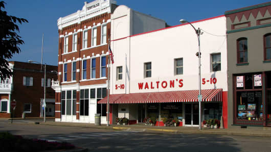 Sam Walton's original Bentonville variety store