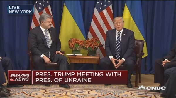 Trump: Companies are going strongly into the Ukraine