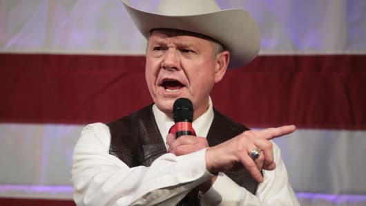 Image result for roy moore campaign