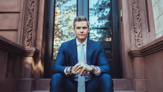 Ryan Serhant, a New York real-estate agent and star of Bravo’s “Million Dollar Listing,” pictured at 118 W. 76th Street in Manhattan.
