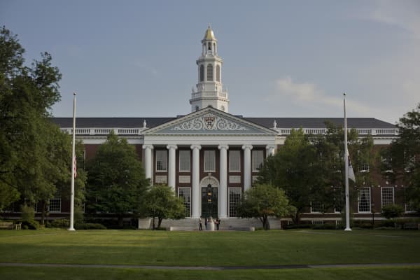 The Baker Library at Harvard Business School