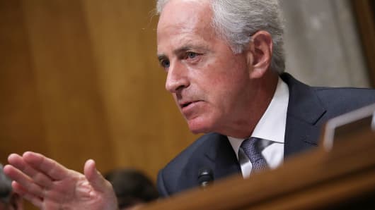 Sen. Bob Corker (R-TN), Chairman of the Senate Foreign Relations Committee.