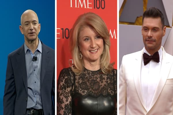 Jeff Bezos, Arianna Huffington and 3 other business leaders on how to avoid career burnout