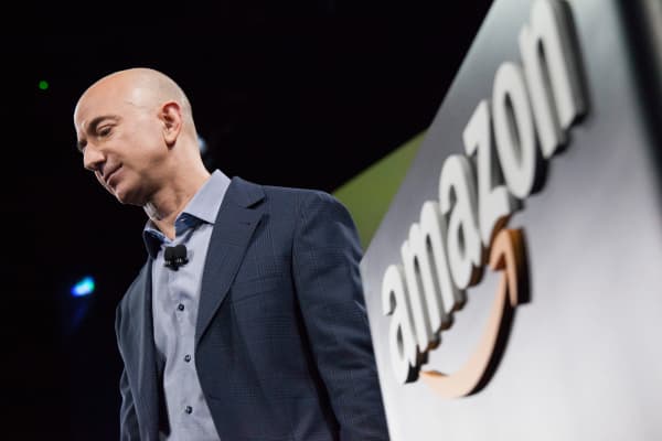 Amazon.com founder and CEO Jeff Bezos.