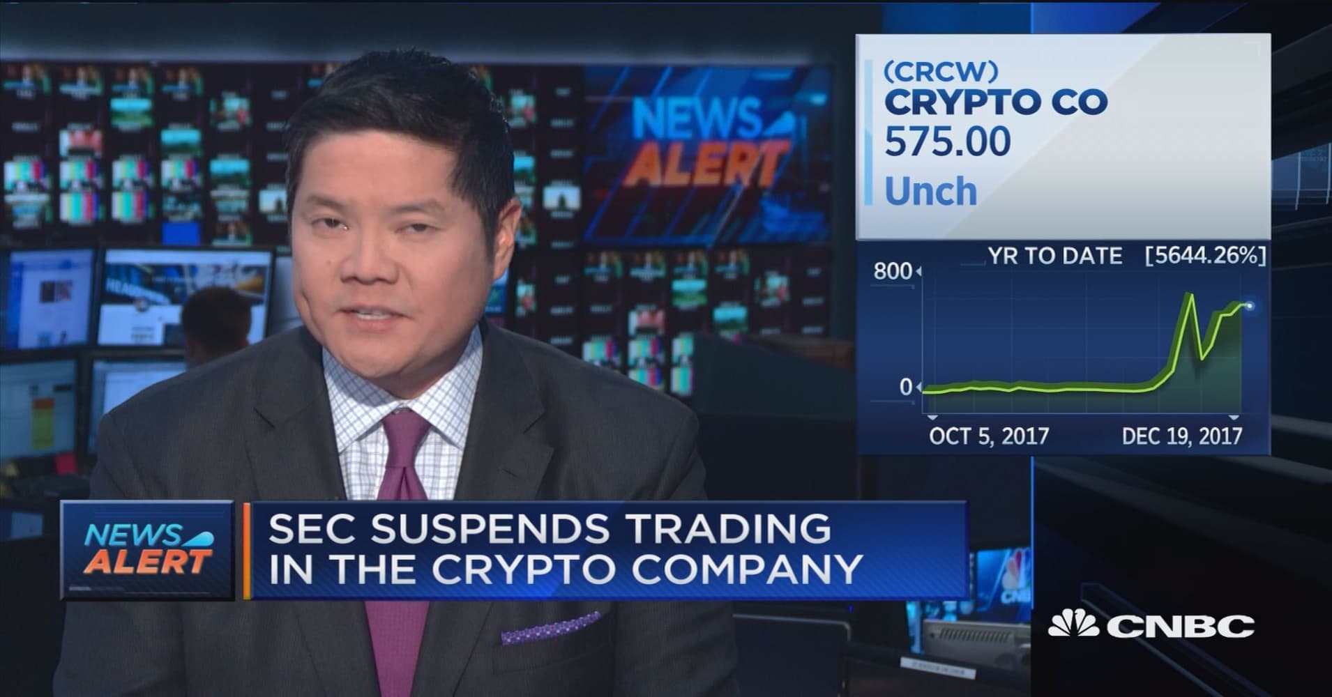 Sec suspends trading in crypto company why are the cryptocurrencies falling