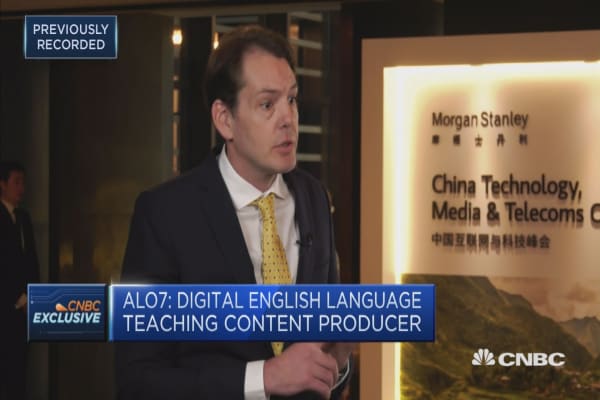 Learning English online in China is big business