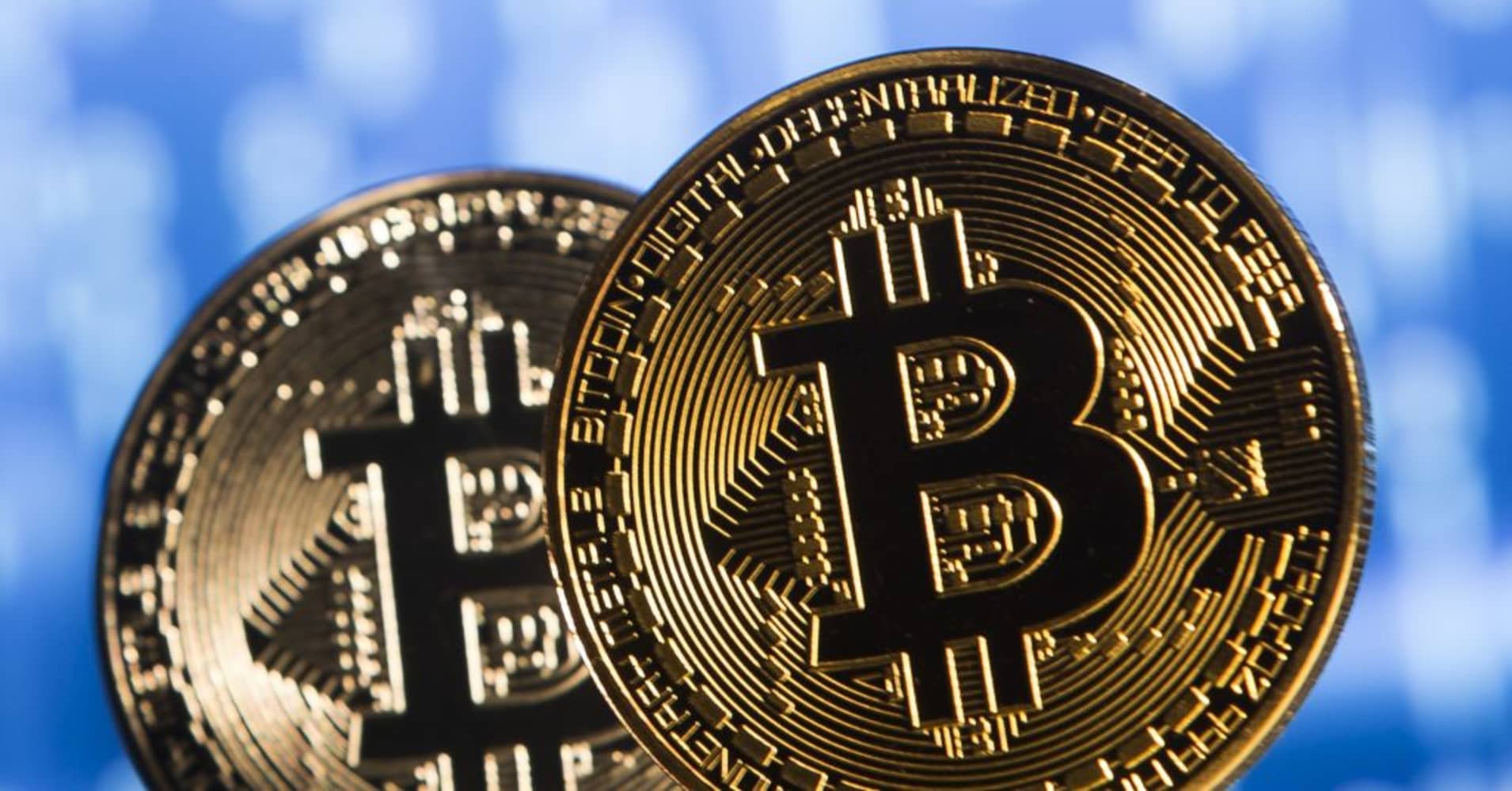 Bitcoin spikes almost $400 in an hour to a two-week high