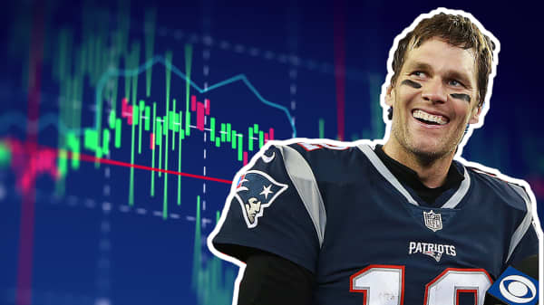 When Tom Brady is doing well, the market is up. When Brady is down, the market is down