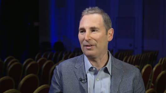 Amazon Web Services CEO Andy Jassy.