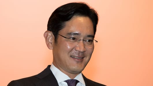 Billionaire Lee Jae Yong, Samsung Group heir.