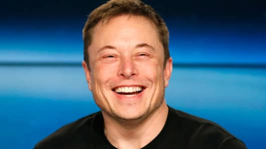 Elon Musk, founder of SpaceX and Tesla.