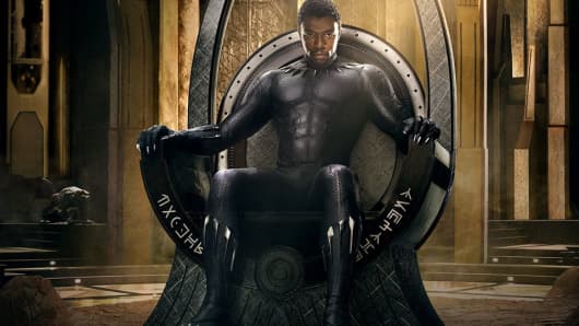 Disney Marvel Studios blockbuster success 'Black Panther,' the No. 1 film at the 2018 box office, is aiming for the Oscars Best Picture critical acclaim that has long been denied to superhero films.