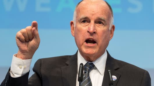Image result for images of jerry brown