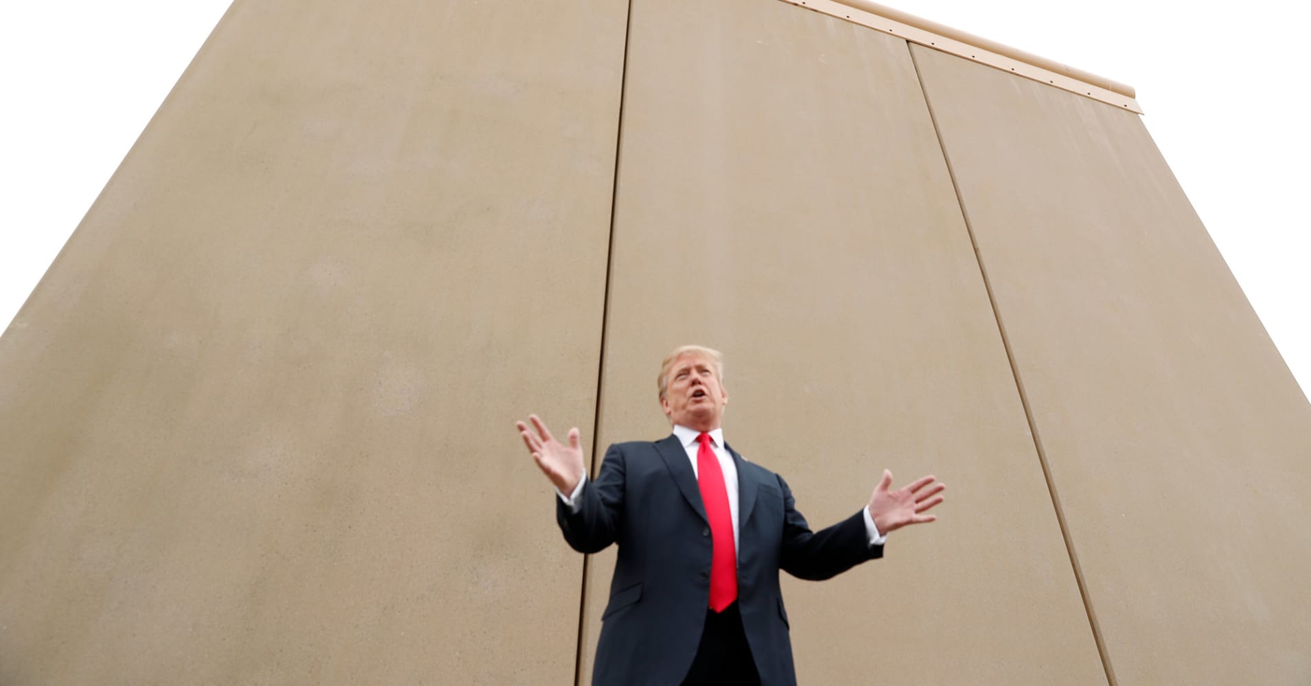 A battle over Trump's border wall could shut down major parts of the government