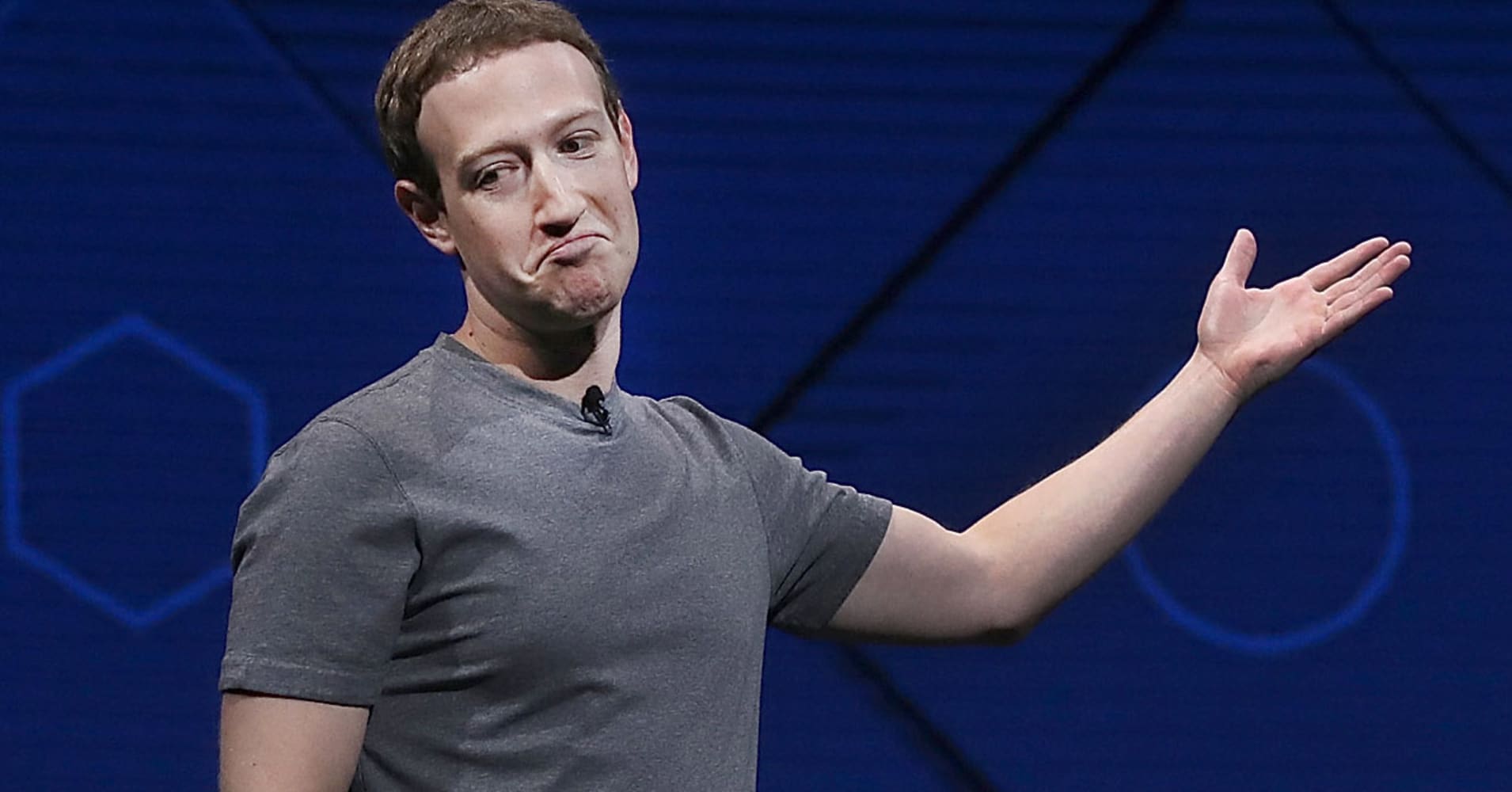 Facebook's slide cost Mark Zuckerberg $6.06 billion in one day