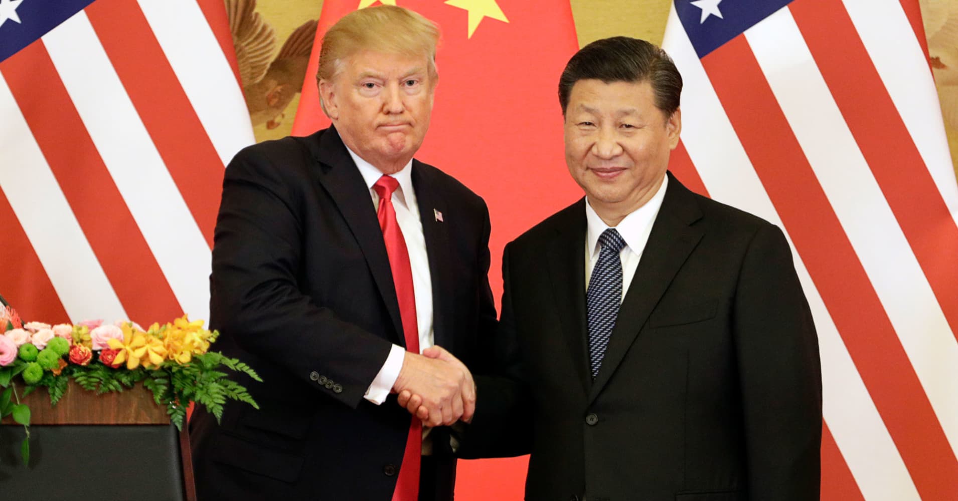 Trump's trade talks with China could snap markets out of their funk