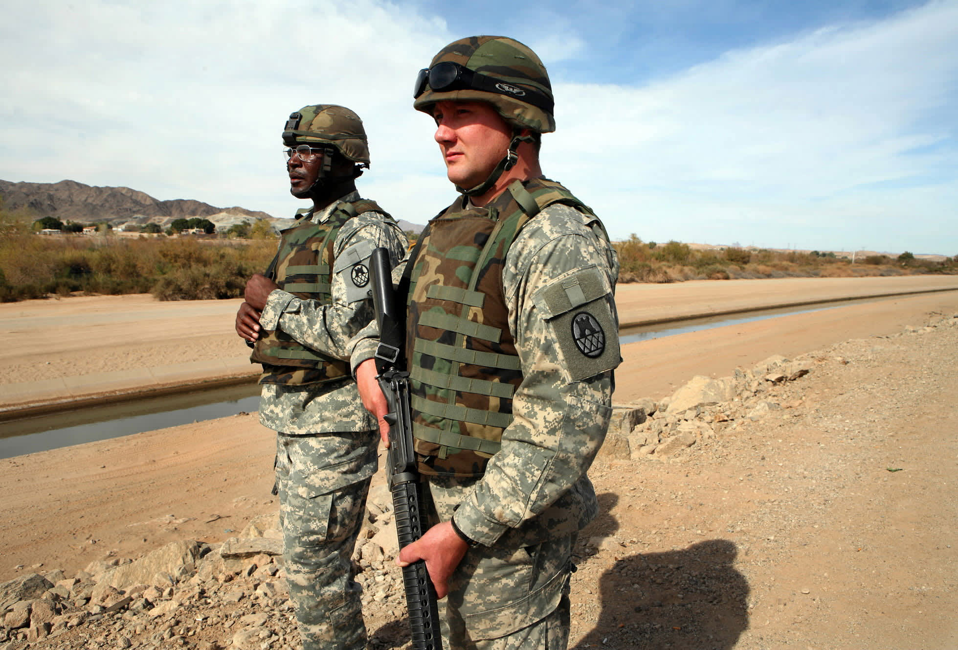 Border Troops. Border Patrol. Sending troops