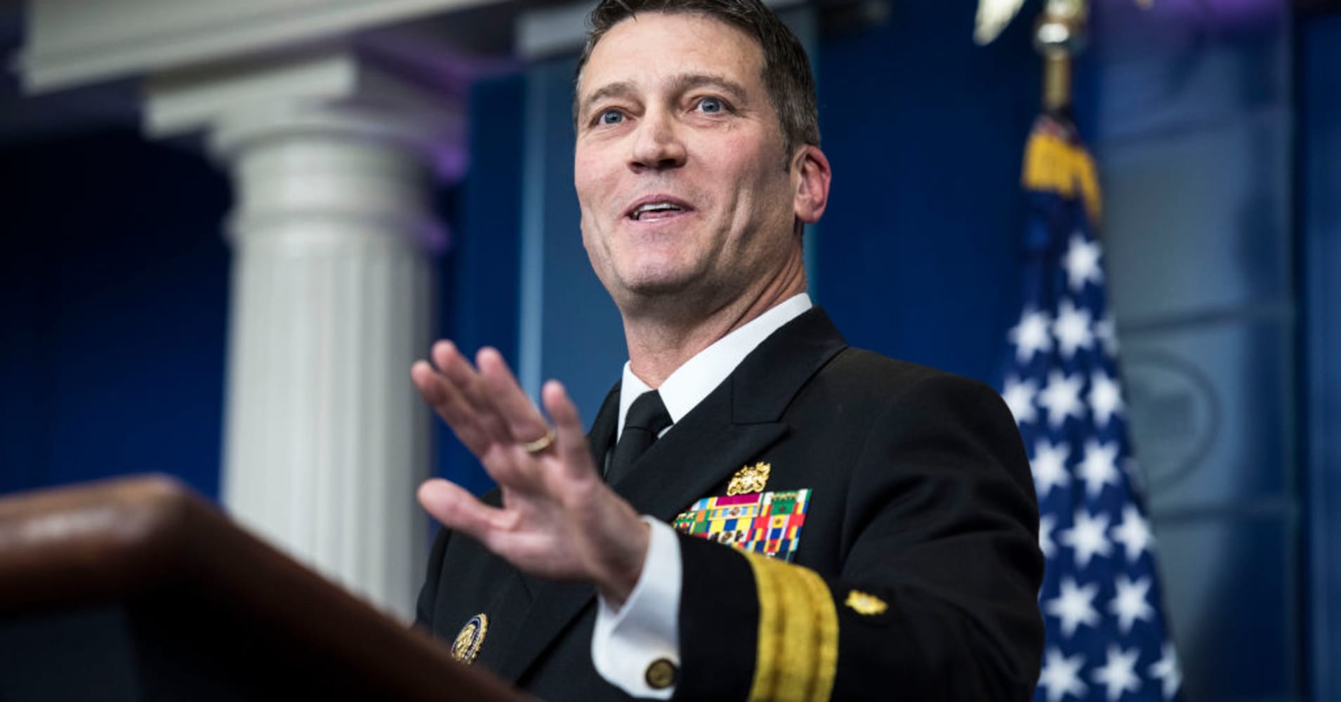 Trump VA pick Ronny Jackson allegedly gave opioids to staffer, wrecked car while drunk