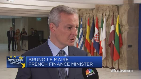 French finance minister: