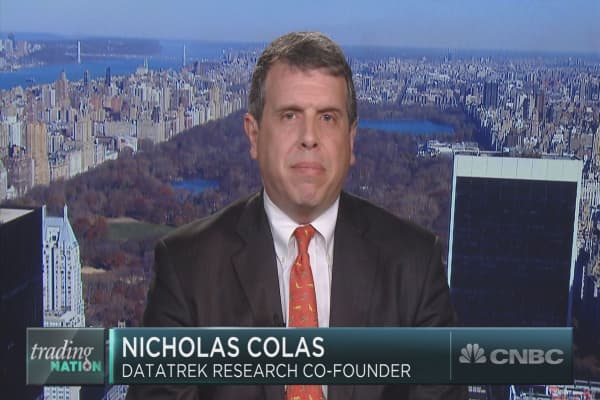 Nick Colas of DataTrek Research reveals his latest outlook on bitcoin and the crypto universe
