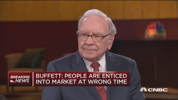 Buffett: S&P 500 a better choice than Treasurys
