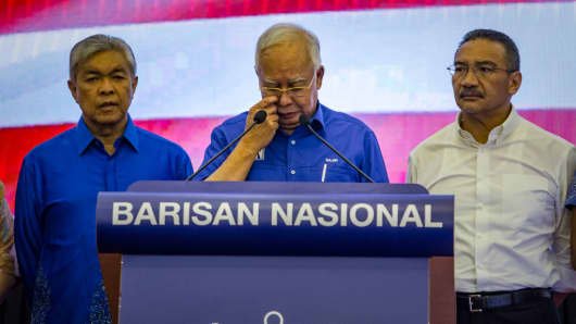 Image result for The venal Najib Razak
