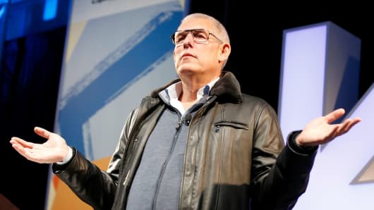 Lyor Cohen speaks onstage at the Music Keynote during SXSW at Austin Convention Center on March 14, 2018 in Austin, Texas.