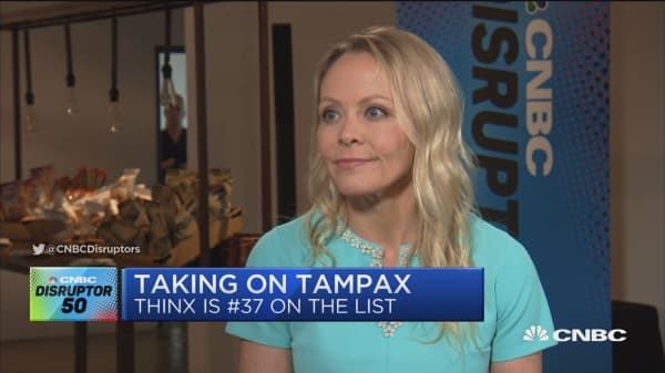 THINX CEO Maria Molland Selby on taking on Tampax