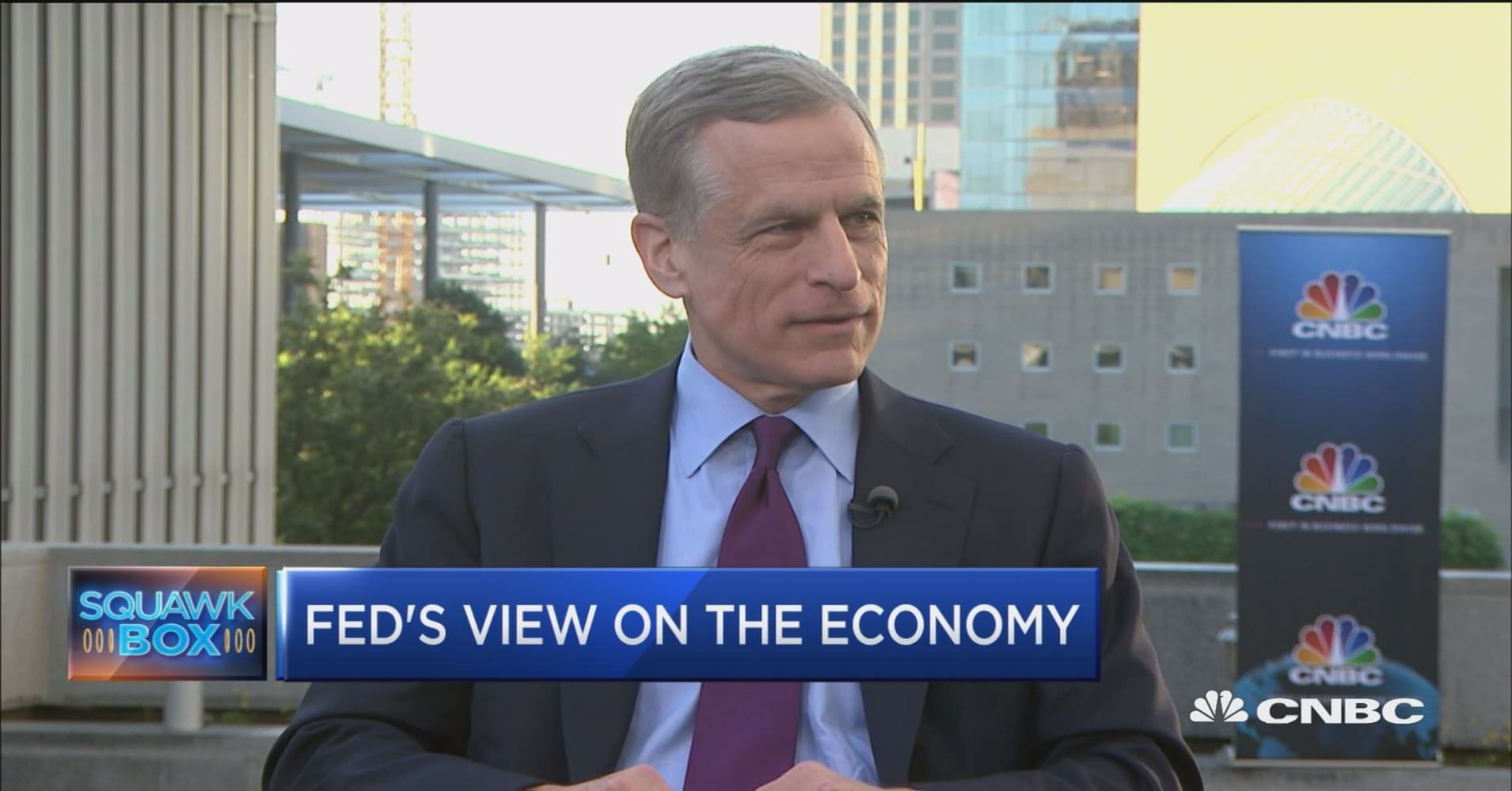 Fed's Kaplan: Don't want to run persistently above 2% target
