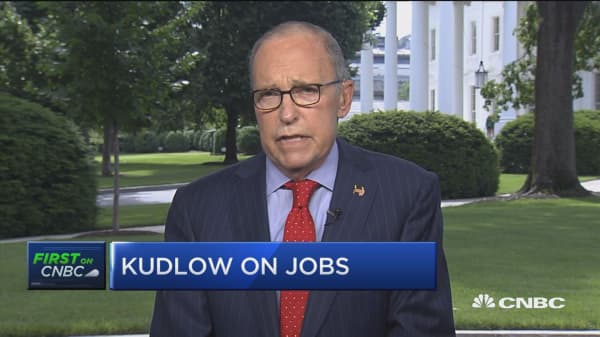 Kudlow: Jobs report show continue growth and low unemployment