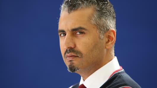 Maajid Nawaz, a British born Pakistani, a former member of the Hizb ut-Tahrir Islamic political group, and now the co-founder and Executive Director of Quilliam (think tank)- the world's first counter-extremism think tank.