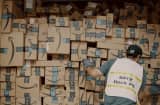 Amazon Prime Boxes Stacked
