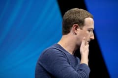 Mark Zuckerberg, chief executive officer and founder of Facebook Inc. attends the Viva Tech start-up and technology gathering at Parc des Expositions Porte de Versailles on May 24, 2018 in Paris, France. 