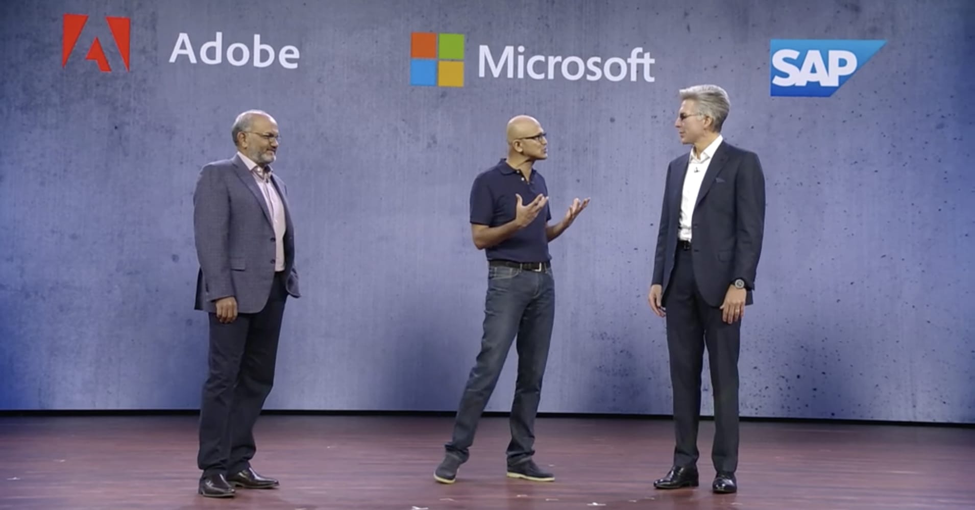 Adobe, Microsoft and SAP CEOs announce Open Data Initiative