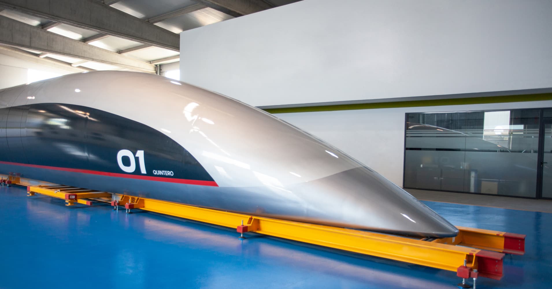 Ground transport at 760 mph: New hyperloop passenger pod unveiled