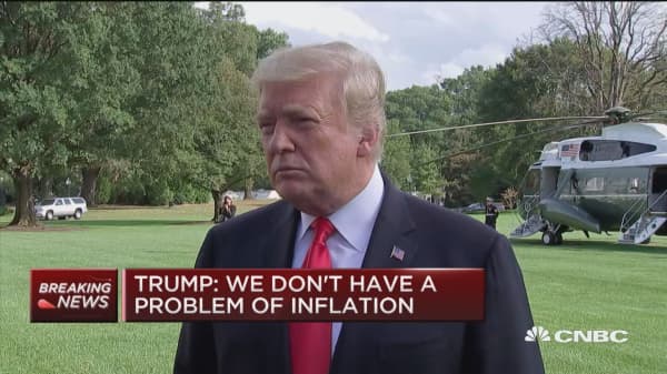 Trump: We don't have to go as fast on interest rates
