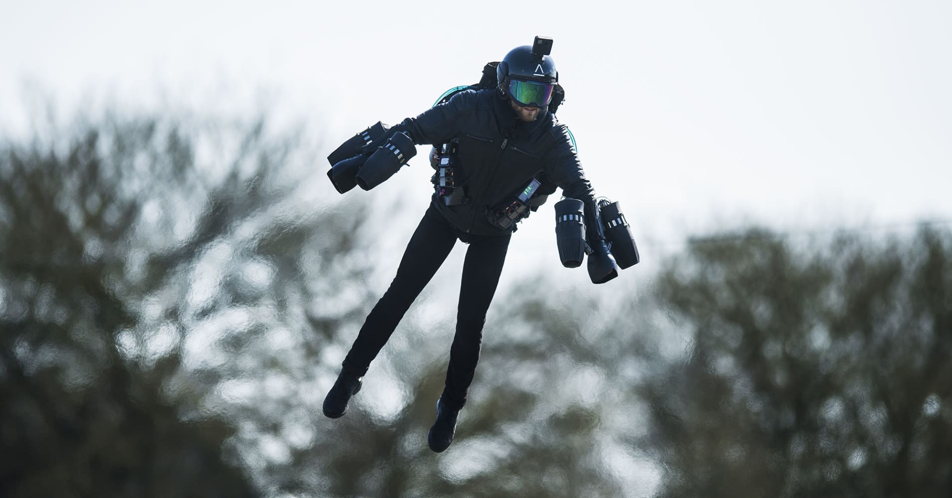 I got to test drive a $440,000 flying Gravity Jet Suit