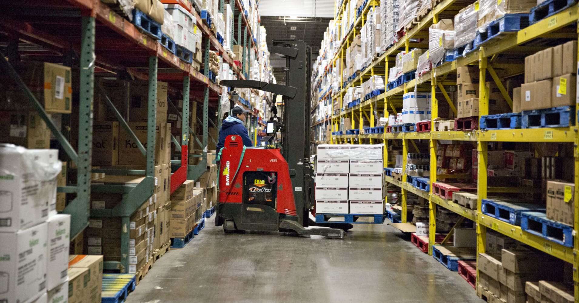 The surge in online-shopping returns has boosted the warehouse sector