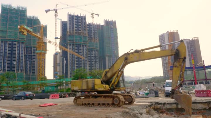 Construction underway at Sino-Singapore Guangzhou Knowledge City in China