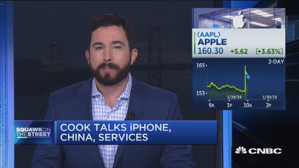 Tim Cook on China: Things have improved in January