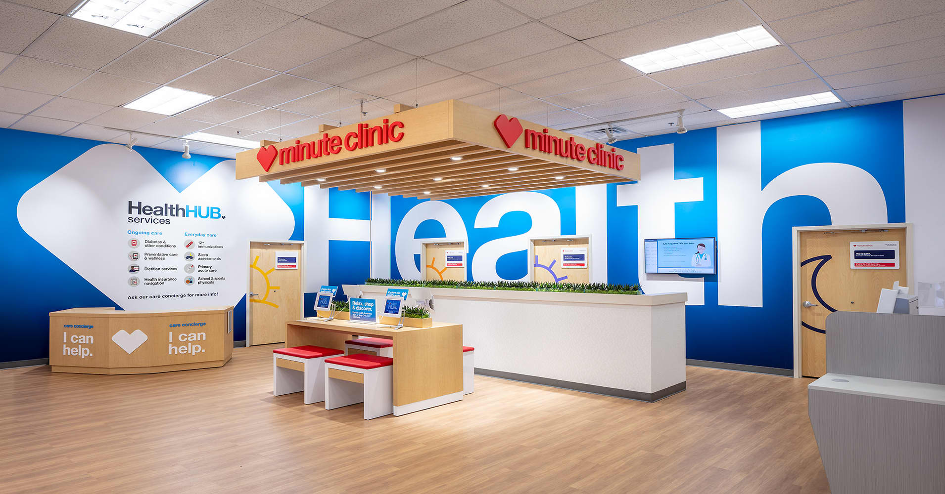 cvs health shows off new healthhub store design