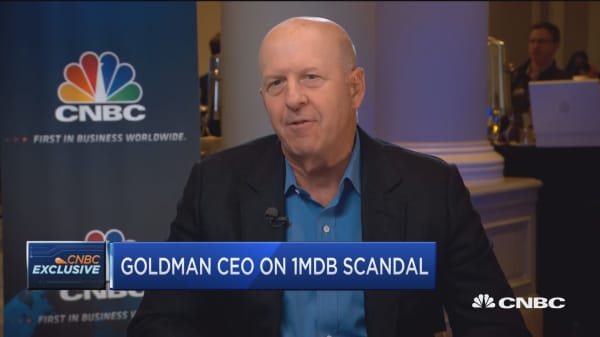 M&A activity will continue pace in this market, says Goldman Sachs CEO David Solomon