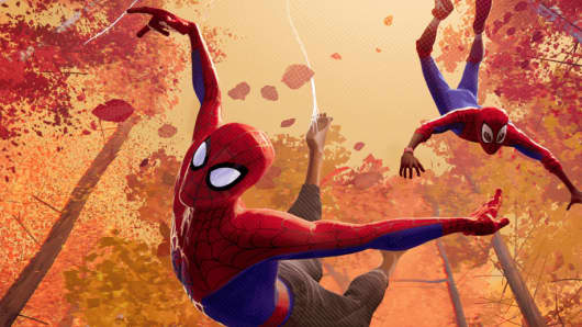 Still image from Spider-Man Into The Spider-Verse